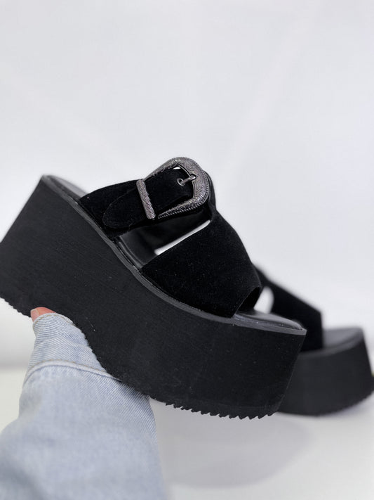 Sandalias Mujer Leo Negro