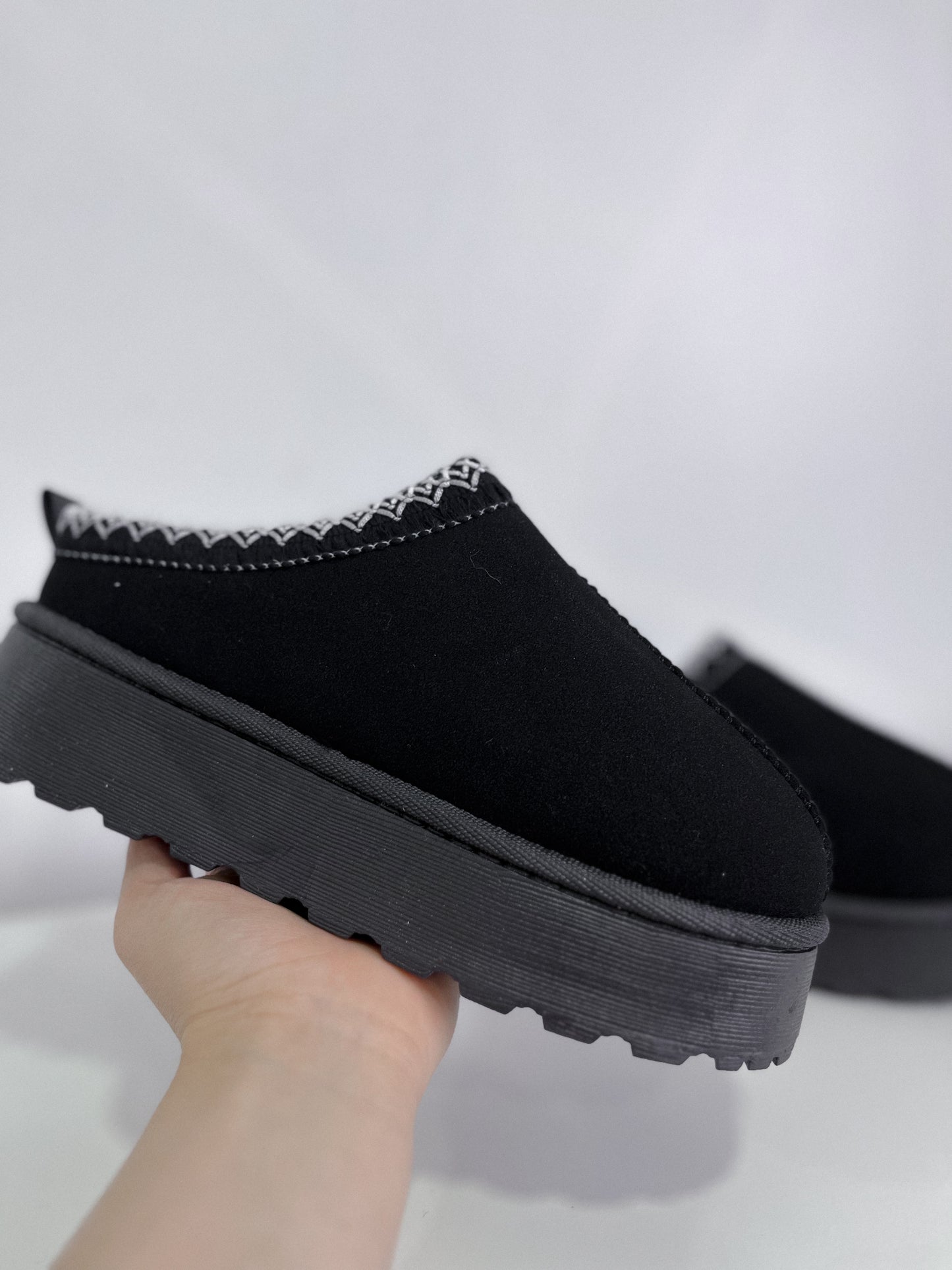 Pantuflas Negro