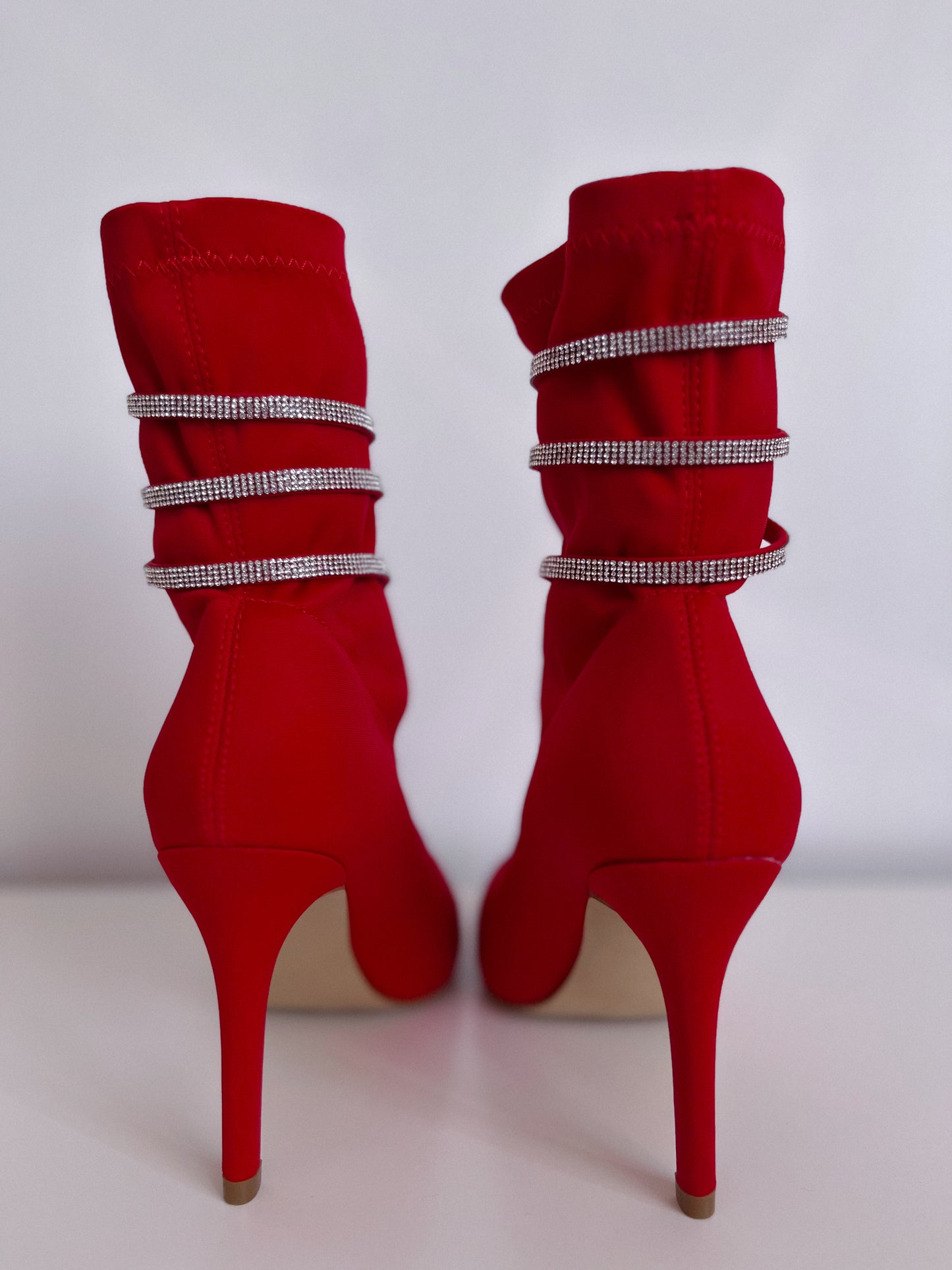 Botín Rojo Lycra