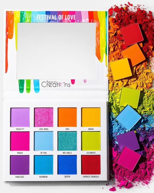 Paleta Festival Of Love Beauty Creations