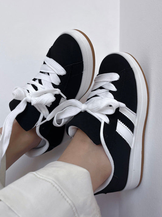 Zapatilla Mujer Negro Est Campus