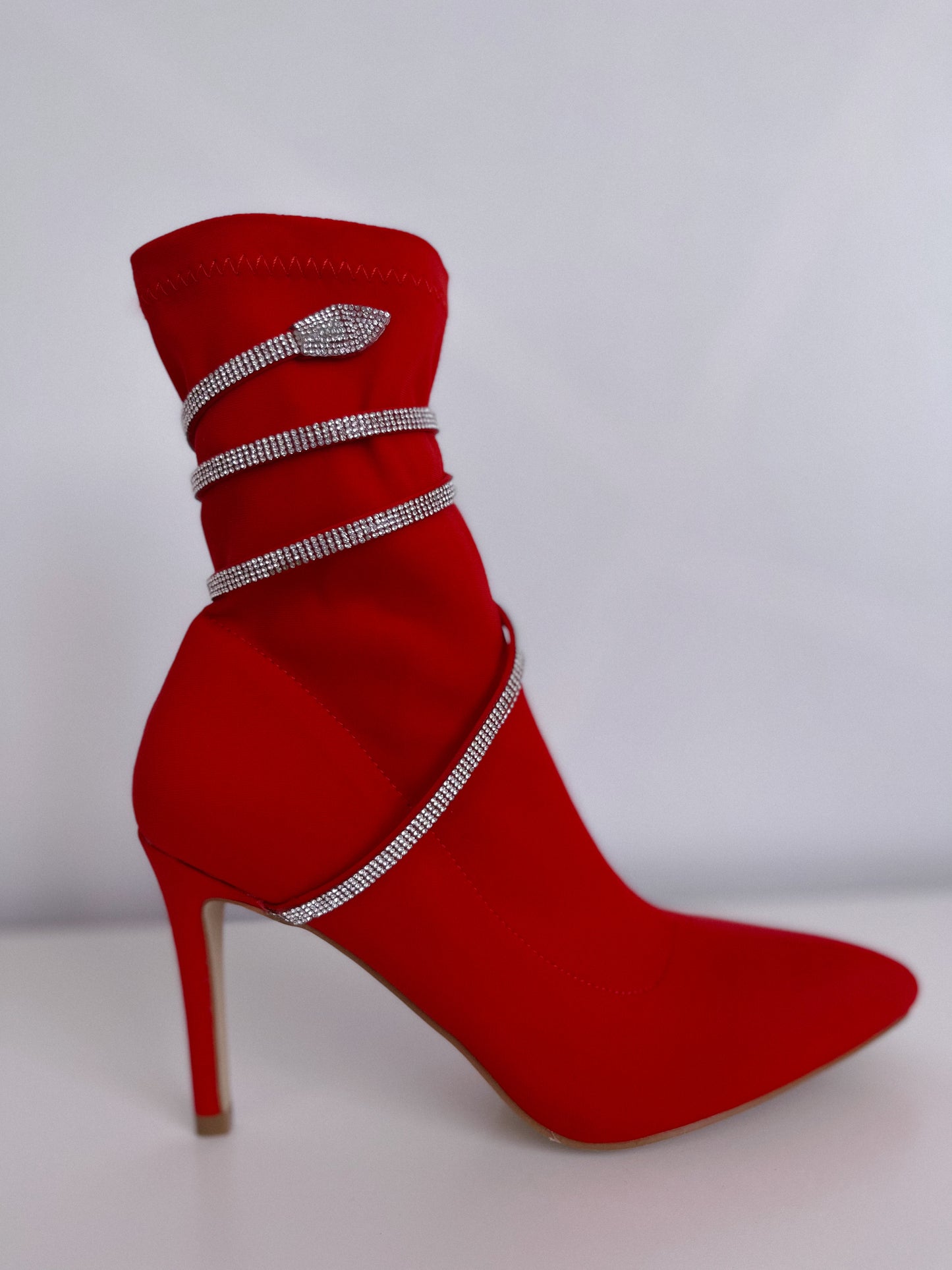 Botín Rojo Lycra
