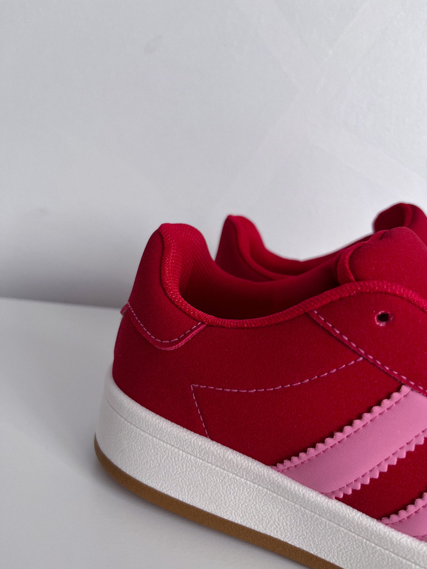 Zapatilla Mujer Rojo Est Campus