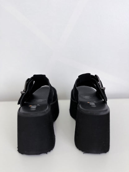 Sandalias Mujer Leo Negro