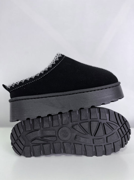 Pantuflas Negro
