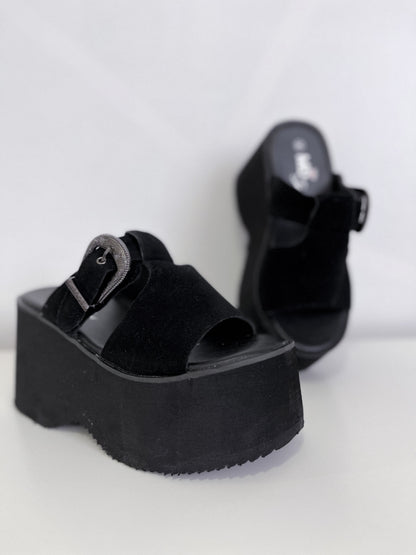 Sandalias Mujer Leo Negro