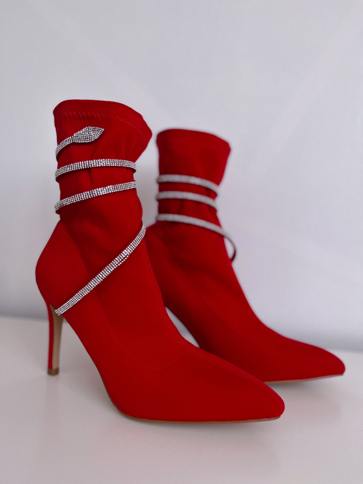 Botín Rojo Lycra