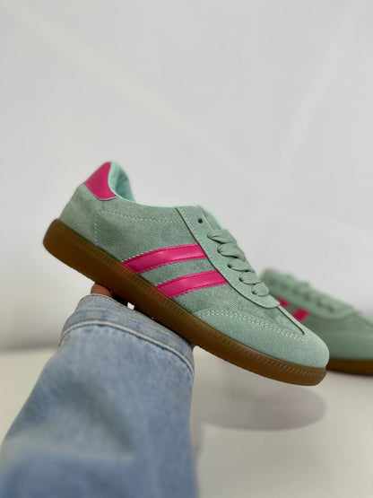 Zapatilla Mujer Est Samba Green