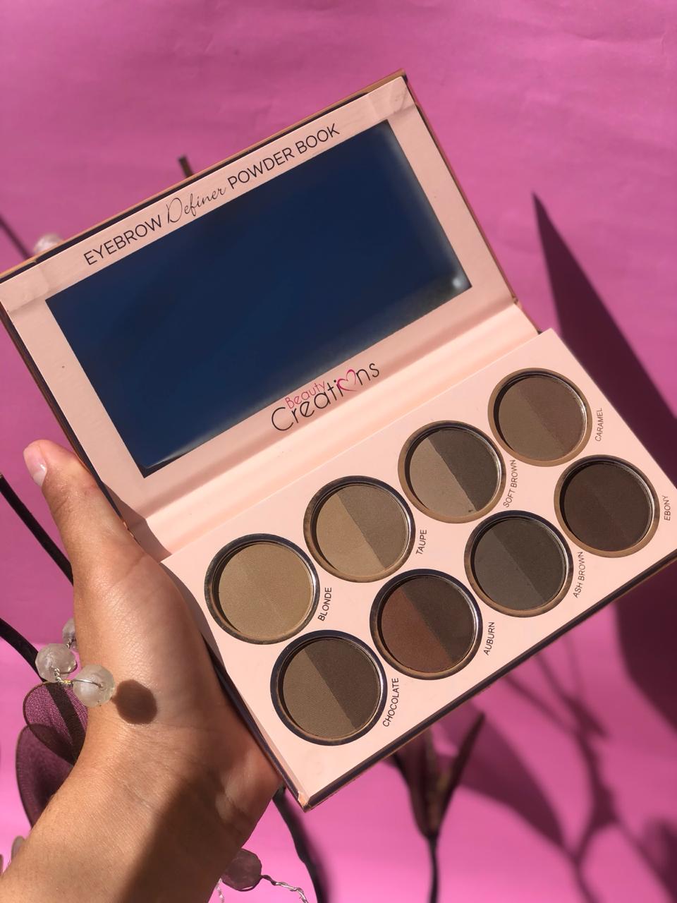 Paleta de Sombras para Cejas – Definer Powder Book