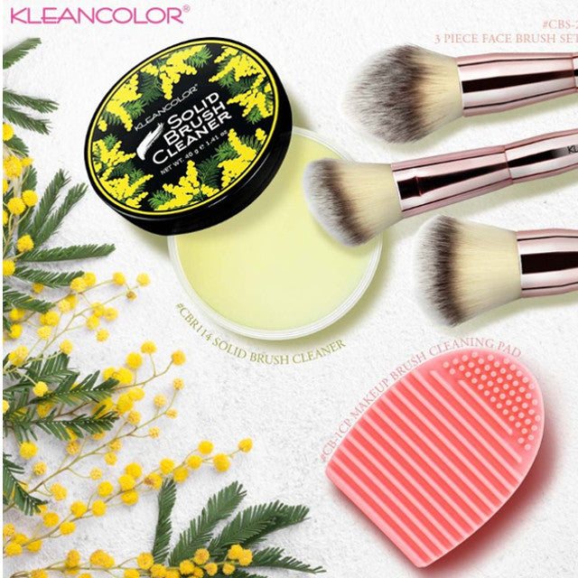 Solid Brush Cleaner - Limpiador de Brochas Sólido Kleancolor
